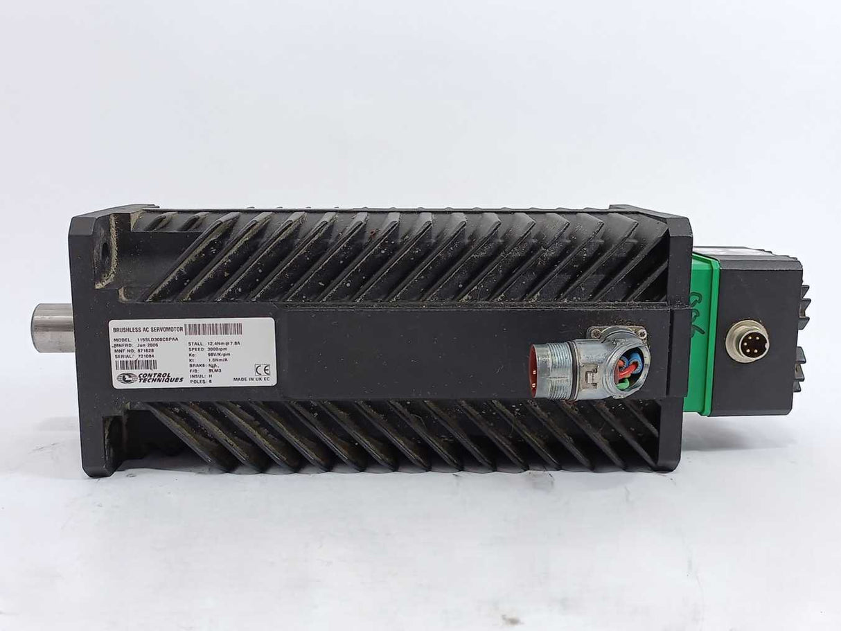 Control Techniques 115SLD300CBPAA Brushless AC Servomotor Unimotor SLM