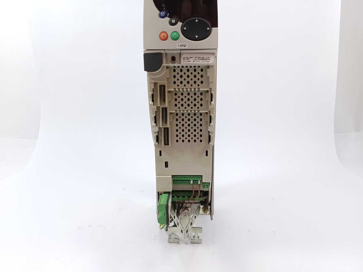 Control Techniques SP1401 AC Panel Mount Unidrive w/ Filter + Data Storage
