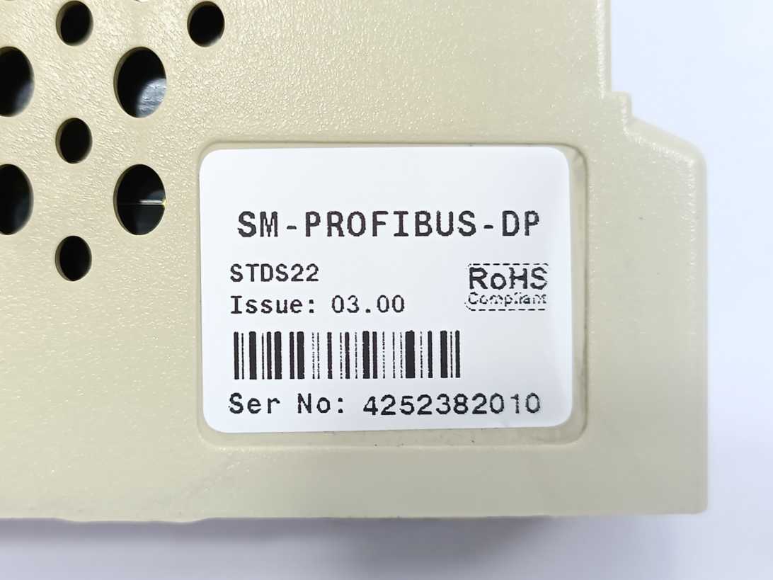 Control Techniques STDS22 SM-PROFIBUS-DP