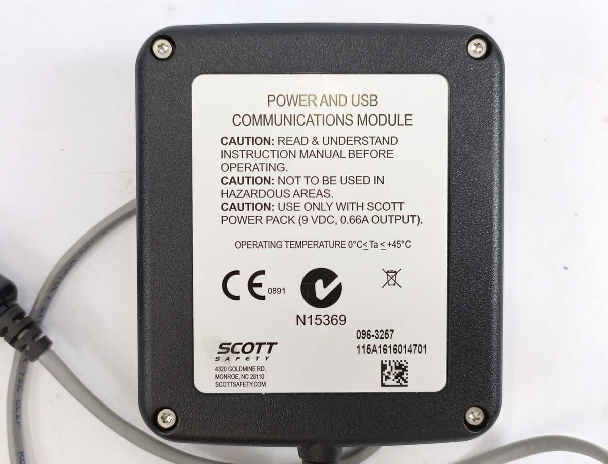 Scott Safety Protégé Gas Detector with Power and USB Module