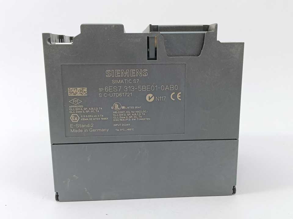 Siemens 6ES7313-5BE01-0AB0 SIMATIC S7-300 CPU 313C-2 DP