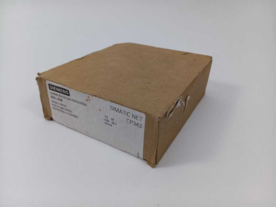 Siemens 6GK7343-1EX30-0XE0 SIMATIC S7-300 CP 343-1 Communications Processor