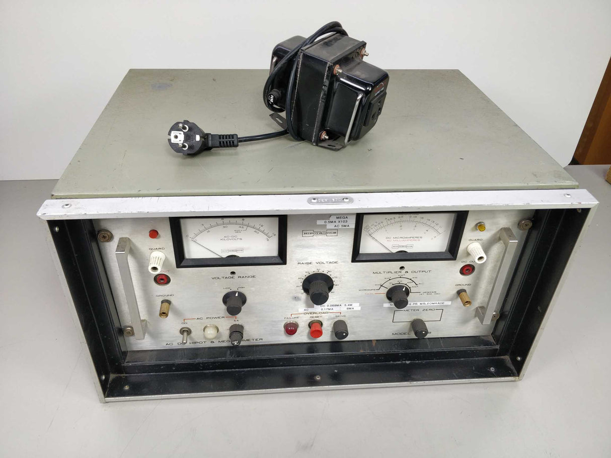 Hipotronics-Hubbell H301 B AC Dc Hipot Megohmmeter