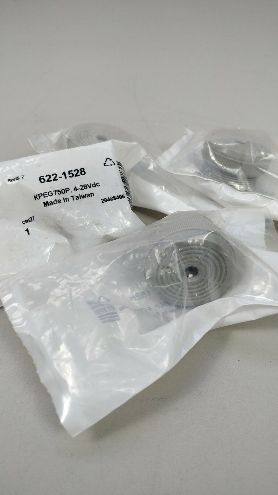 RS 622-1528 87dB Panel Mount Continuous Internal Buzzer 4Pcs