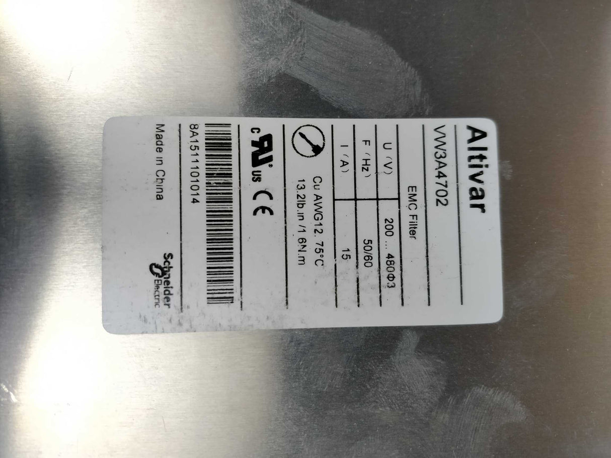 Schneider Electric VW3A4702 Altivar EMC filter