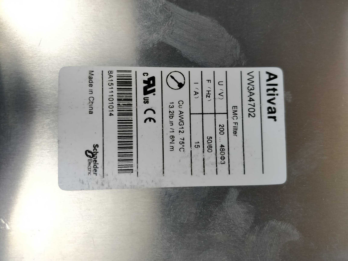Schneider Electric VW3A4702 Altivar EMC filter