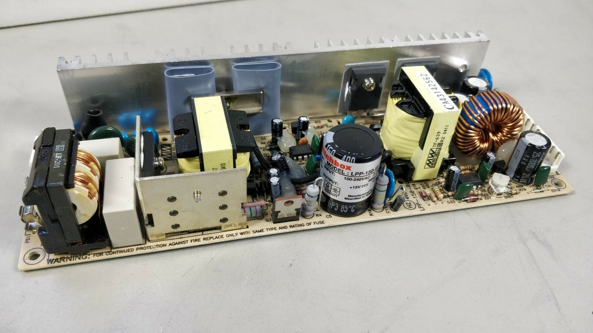 Mean Well LPP-150-15 Output: 15V 10A 150W Input: 100-240VAC SPS New, Unused