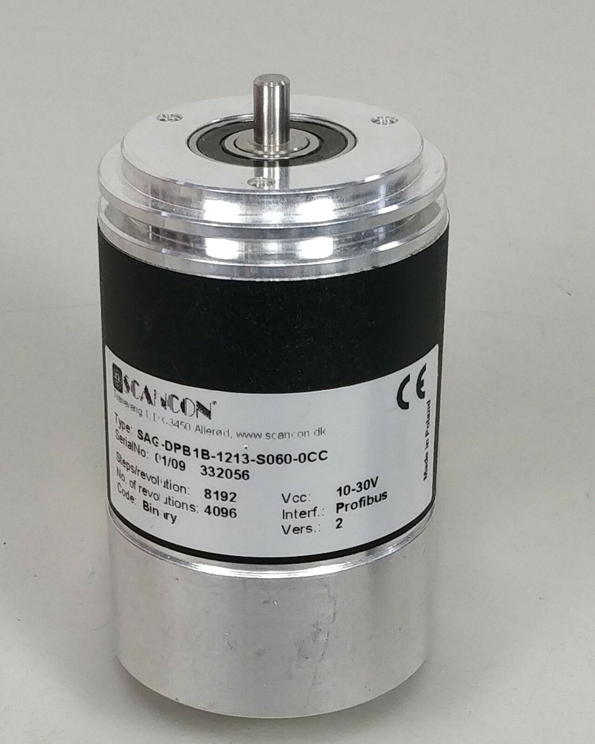 Scancon SAG-DPB1B-1213-S060-0CC PROFIBUS encoder DP-Class 2