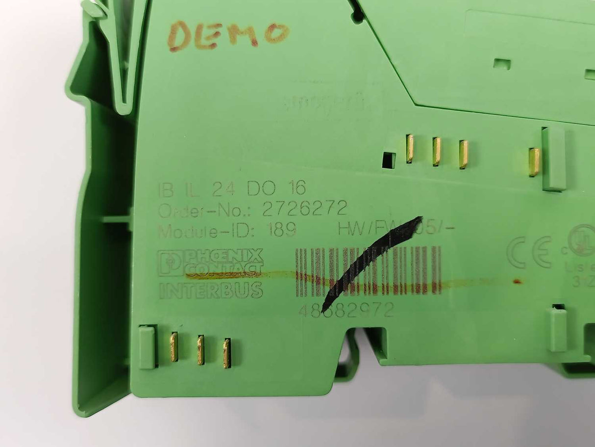 Phoenix Contact 2726272 IB IL 24 DO 16 INTERBUS