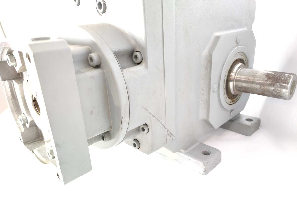 STOBER K403VNG0390ME20 Helical Bevel Gearbox w/ Motor Adapter. i=39,047