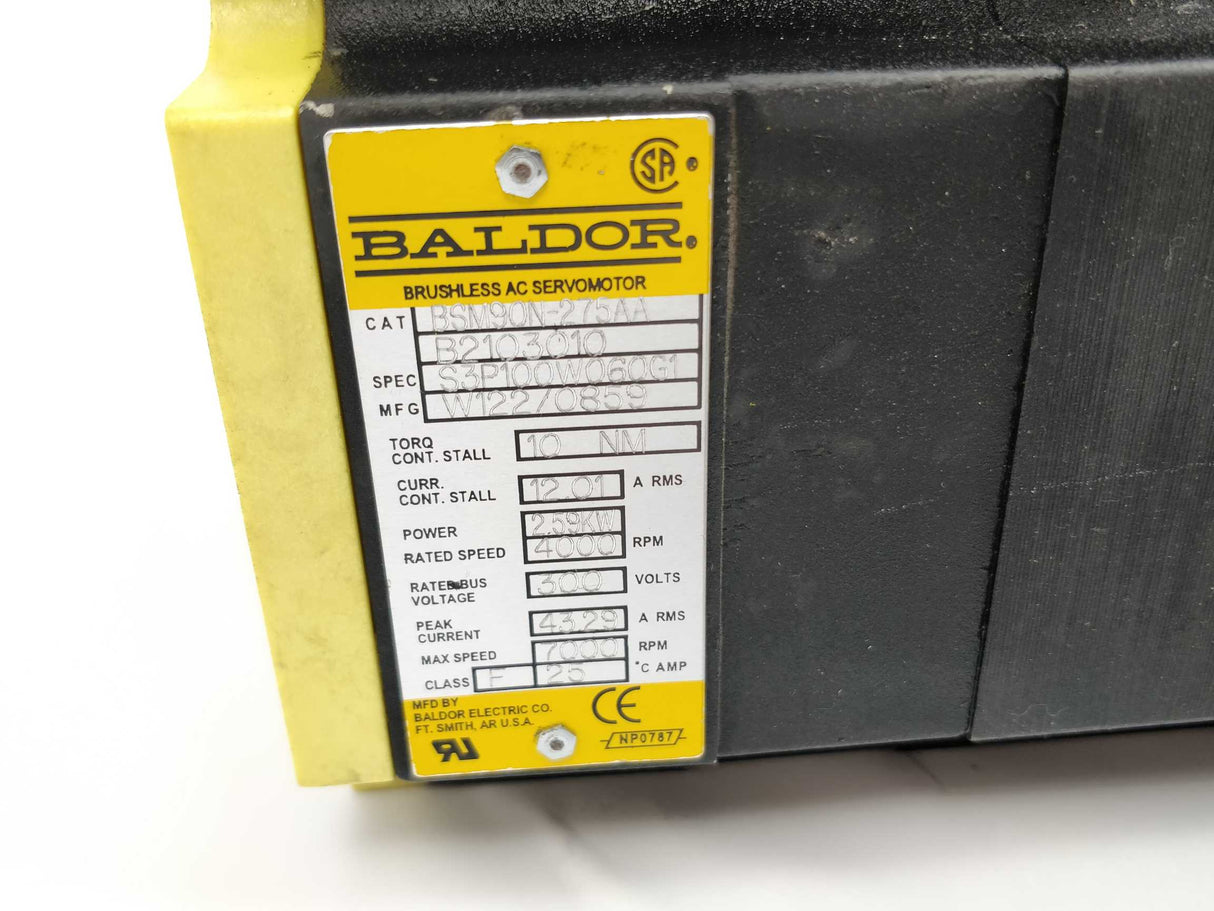 BALDOR BSM90N-275AA Brushless AC motor