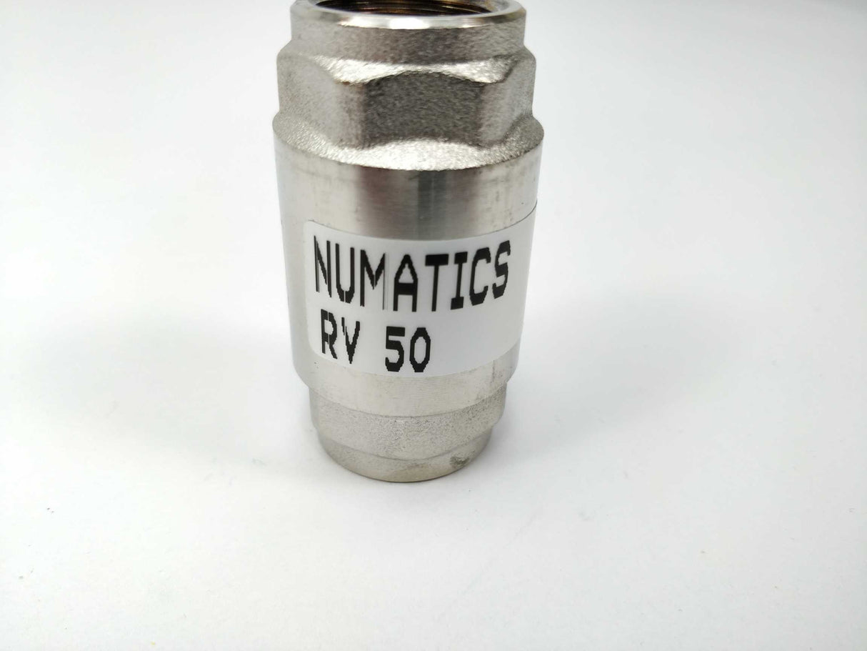 NUMATICS RV50 CHECK VALVE Max 16bar