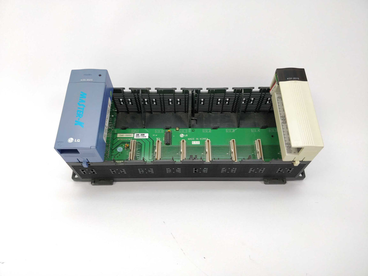 LG GM6-B06M Rack with K3S-302S AND K3Y-201S Programmable logic controller