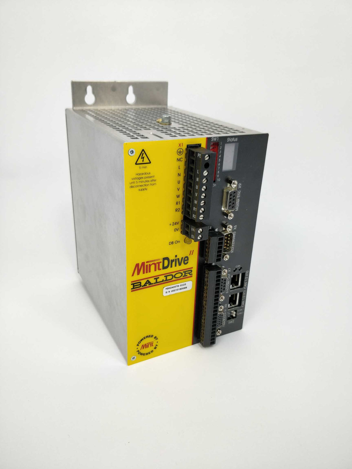 BALDOR MDH2A05TB-EC23 MDII-230V/5A/24V/DB/Enc/1CAN
