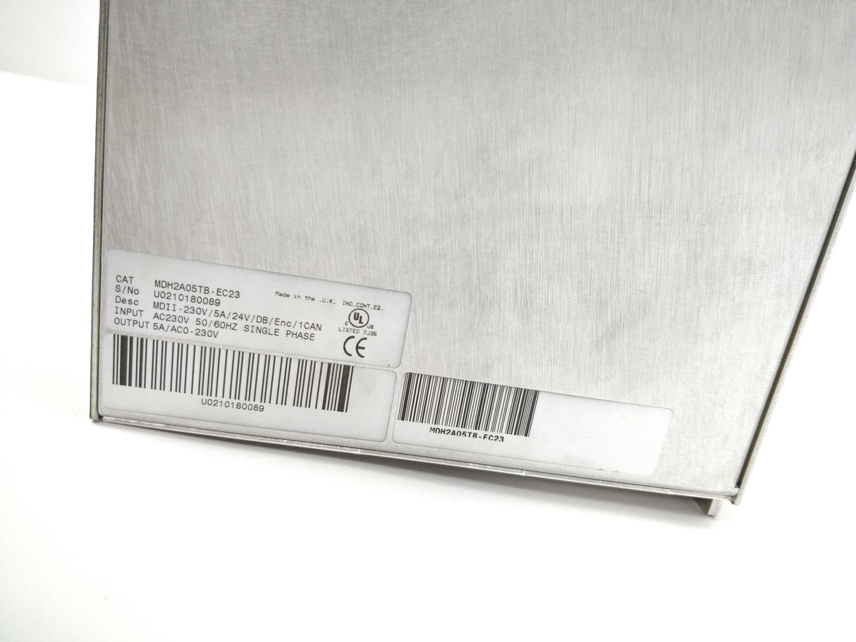 BALDOR MDH2A05TB-EC23 MDII-230V/5A/24V/DB/Enc/1CAN