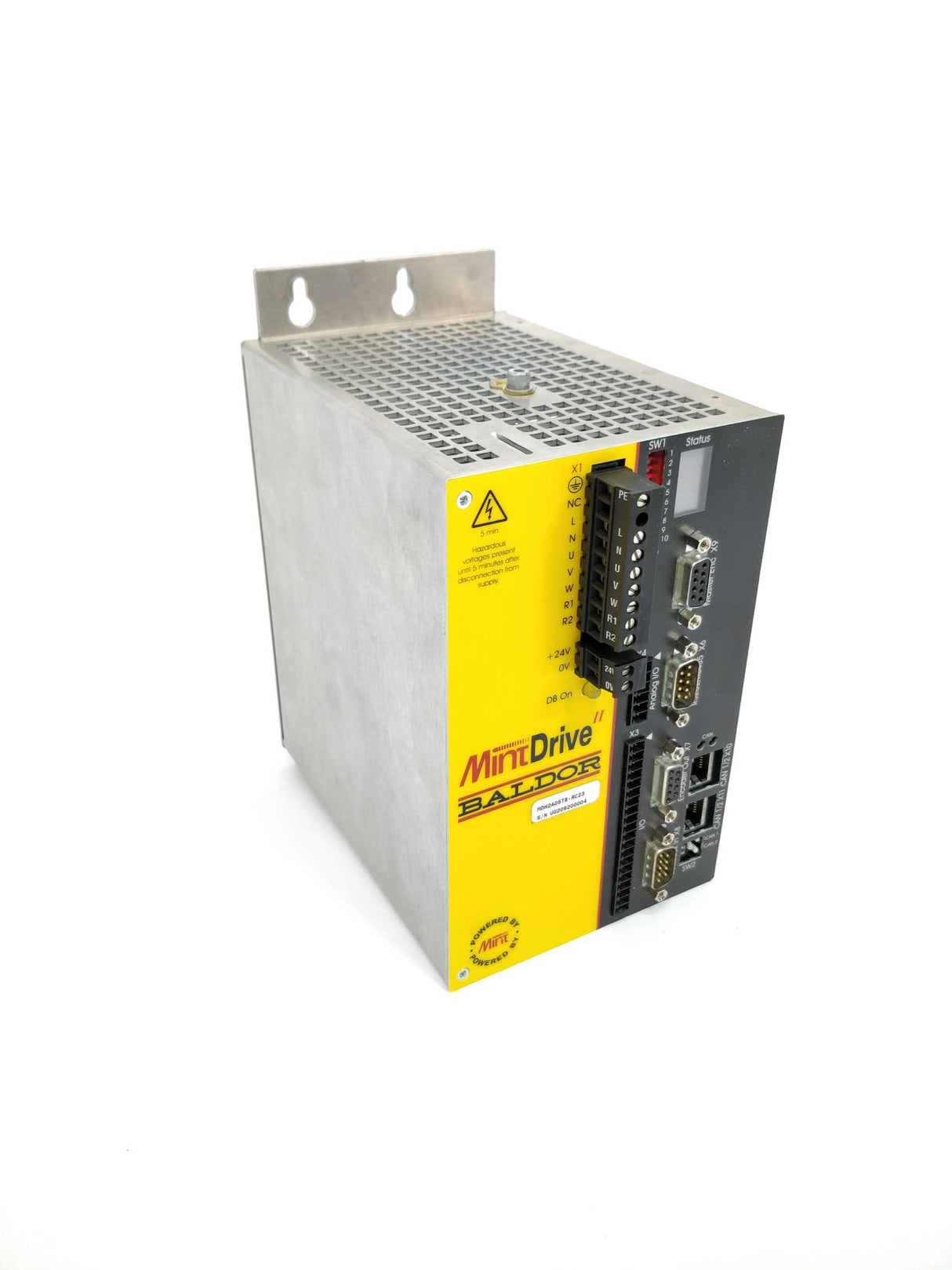 BALDOR MDH2A05TB-RC23 MDII-230V/5A/24V/DB/Res/1CAN