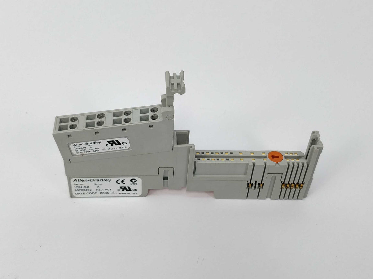 ALLEN-BRADLEY 1734-MB ser. A Rev.A01 with 1734-RTB ser. A Rev.A01