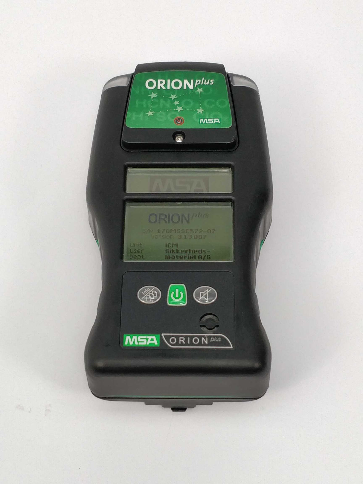 MSA 10056665 Orion PLUS Co2, NO2, CO, O2, Methan, need calibration