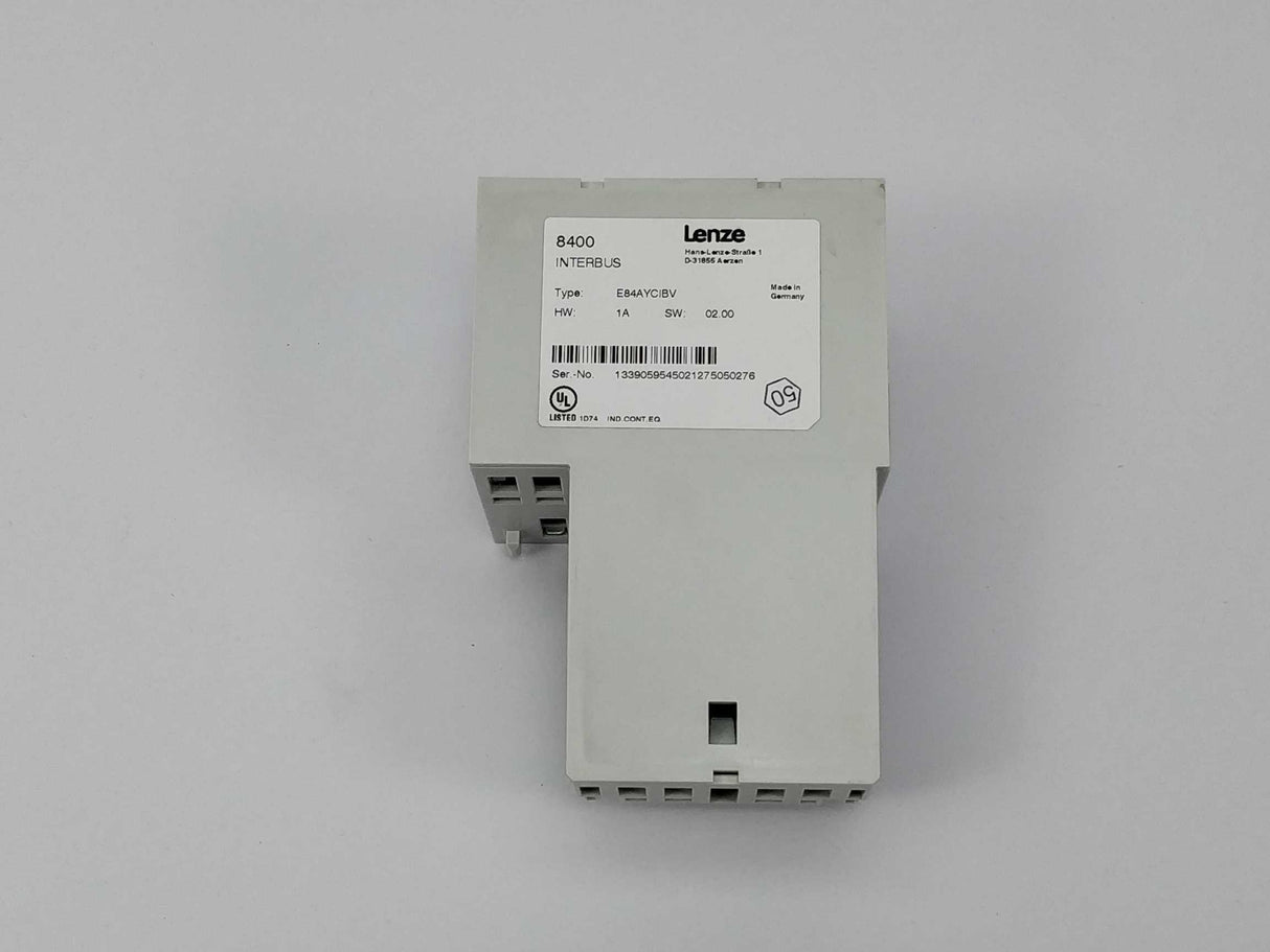 LENZE E84AYCIBV Interbus 8400 HW: 1A SW: 02.00