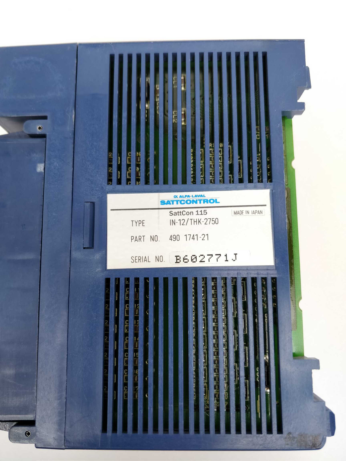 Alfa Laval 490 1741-21 IN-12/THK-2750 SATTCONTROL SattCon 115