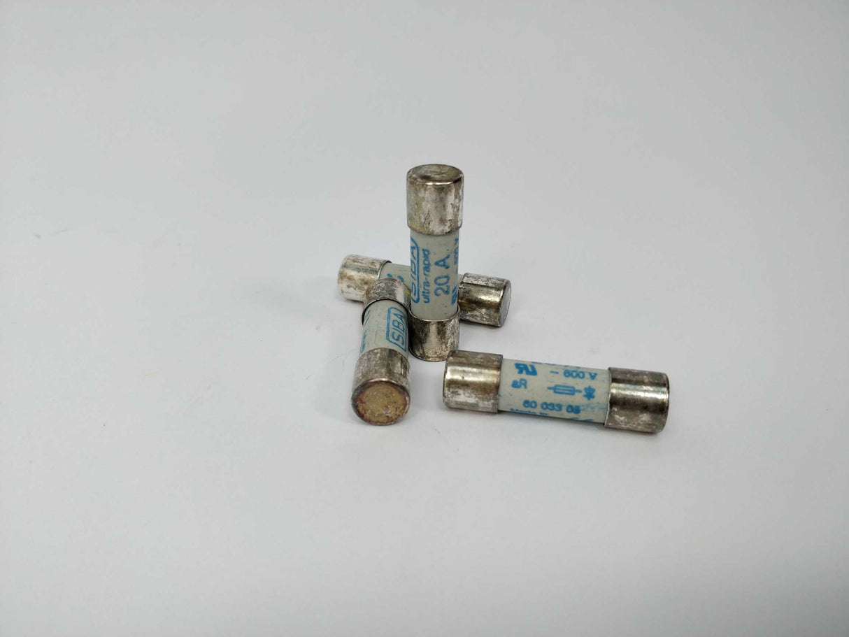 SIBA 603305.20 FUSE-LINKS 20A 600VAC 300KA 4pcs