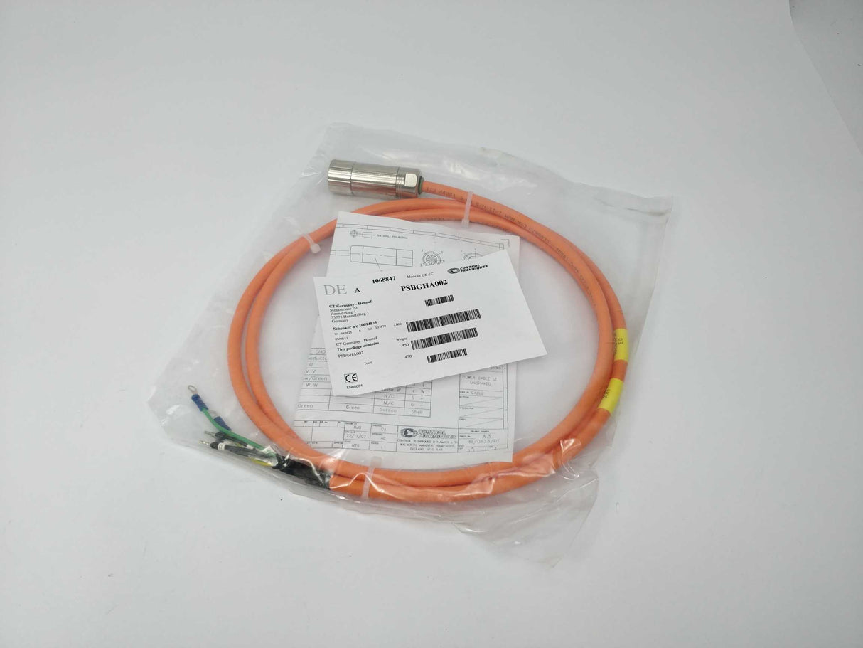 Control Techniques PSBGHA002 Cable