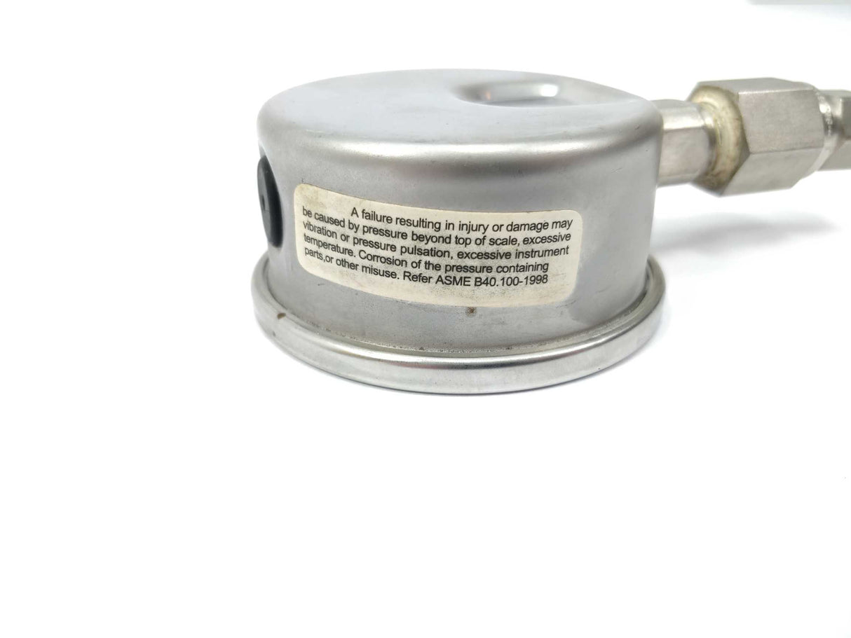 WINTERS 1953 Pressure Measure Gauge 0-1000 PSI