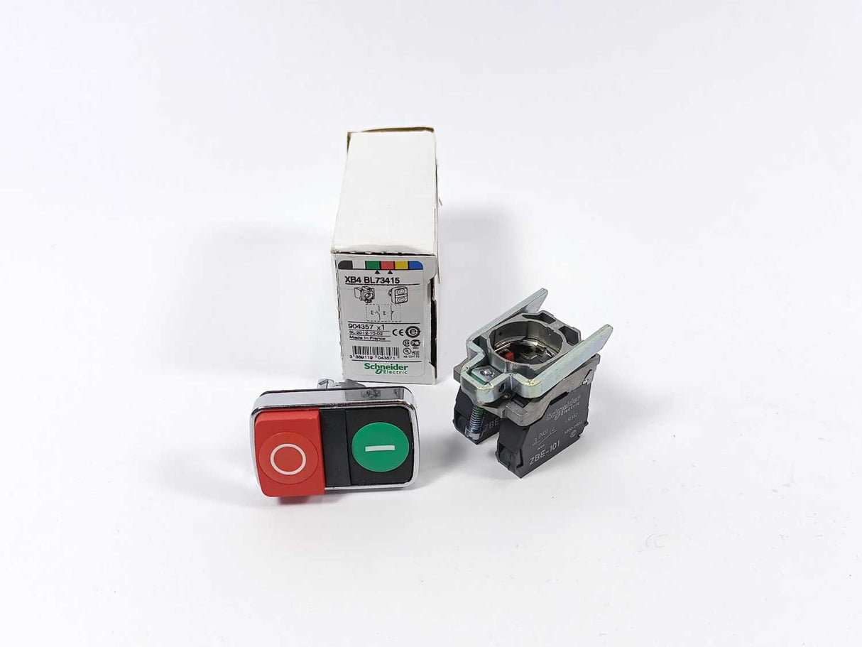 Schneider Electric XB4BL73415 Double Headed Push Button