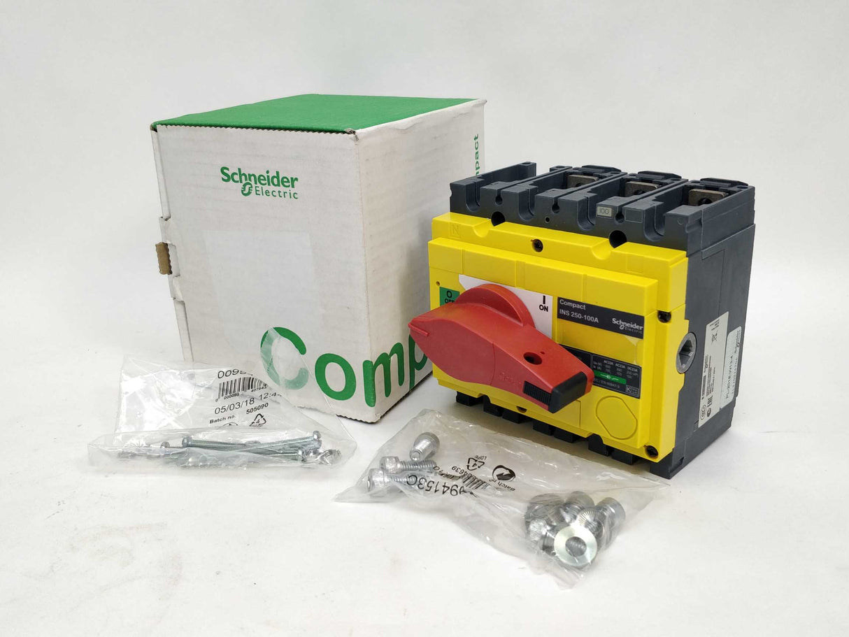Schneider Electric INS 250-100A. 31120 Switch Disconnector INS 250-100A