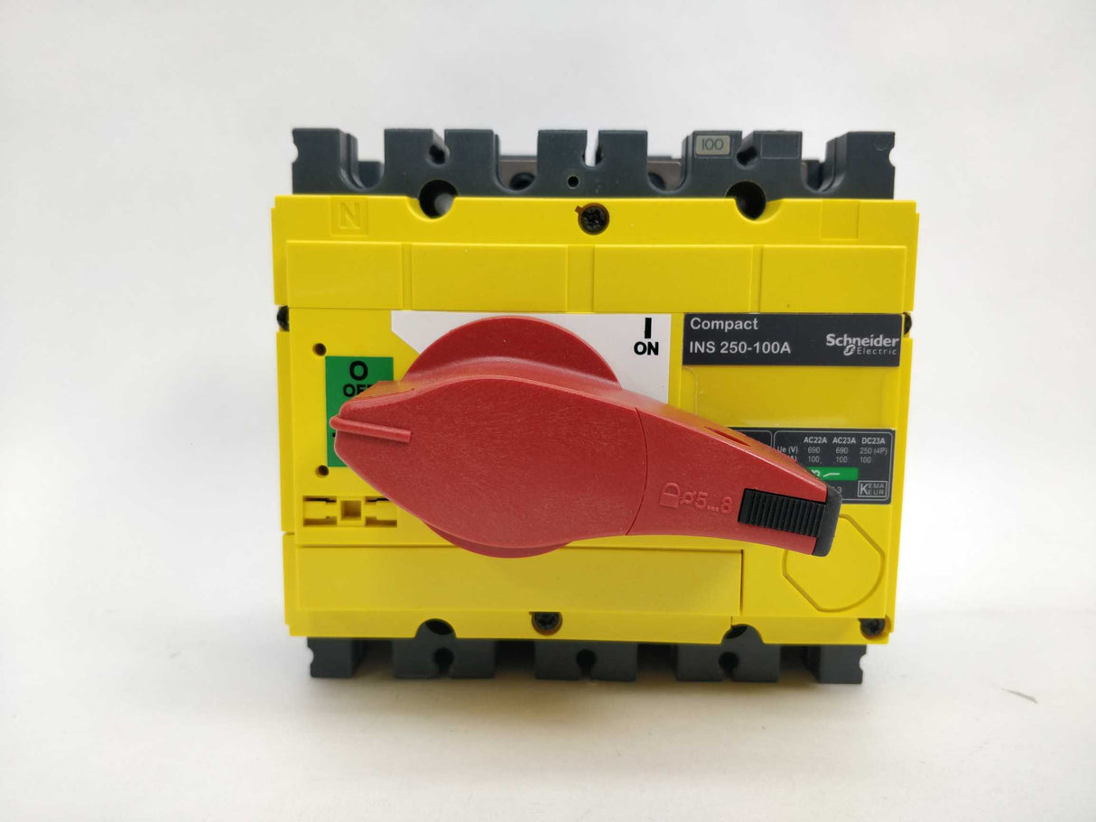 Schneider Electric INS 250-100A. 31120 Switch Disconnector INS 250-100A