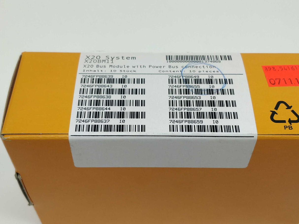 Br-Automation X20BM11 Bus Module 10 Pcs.