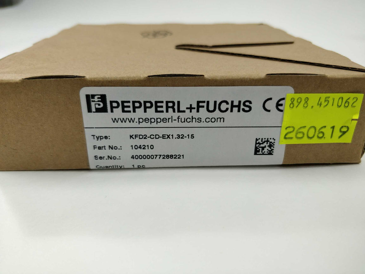 Pepperl+Fuchs 104210 KFD2-CD-EX1.32-15 Current/Voltage Driver