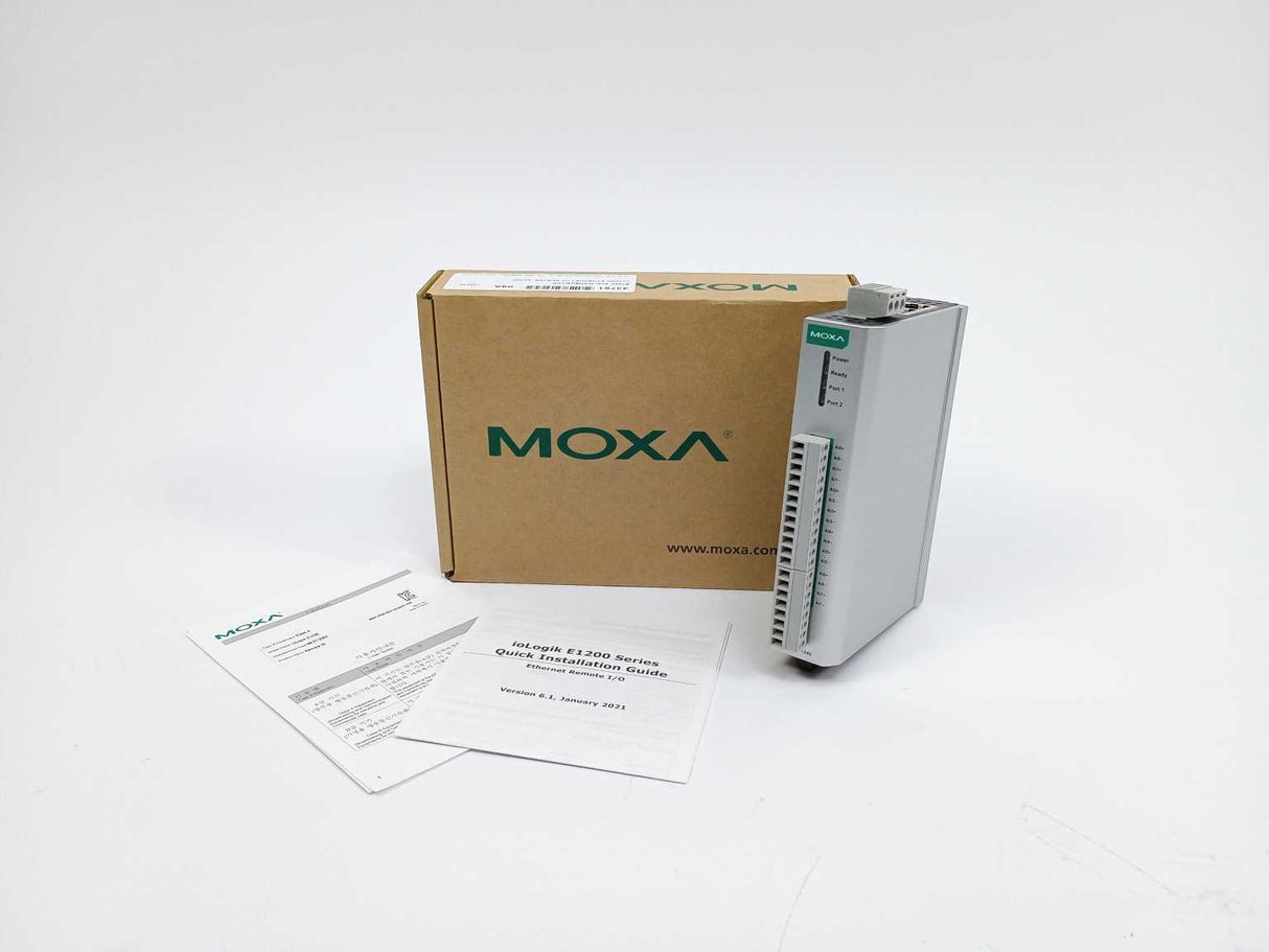 Moxa ioLogik E1240 Ethernet I/O Server 8xAI Modbus/TCP