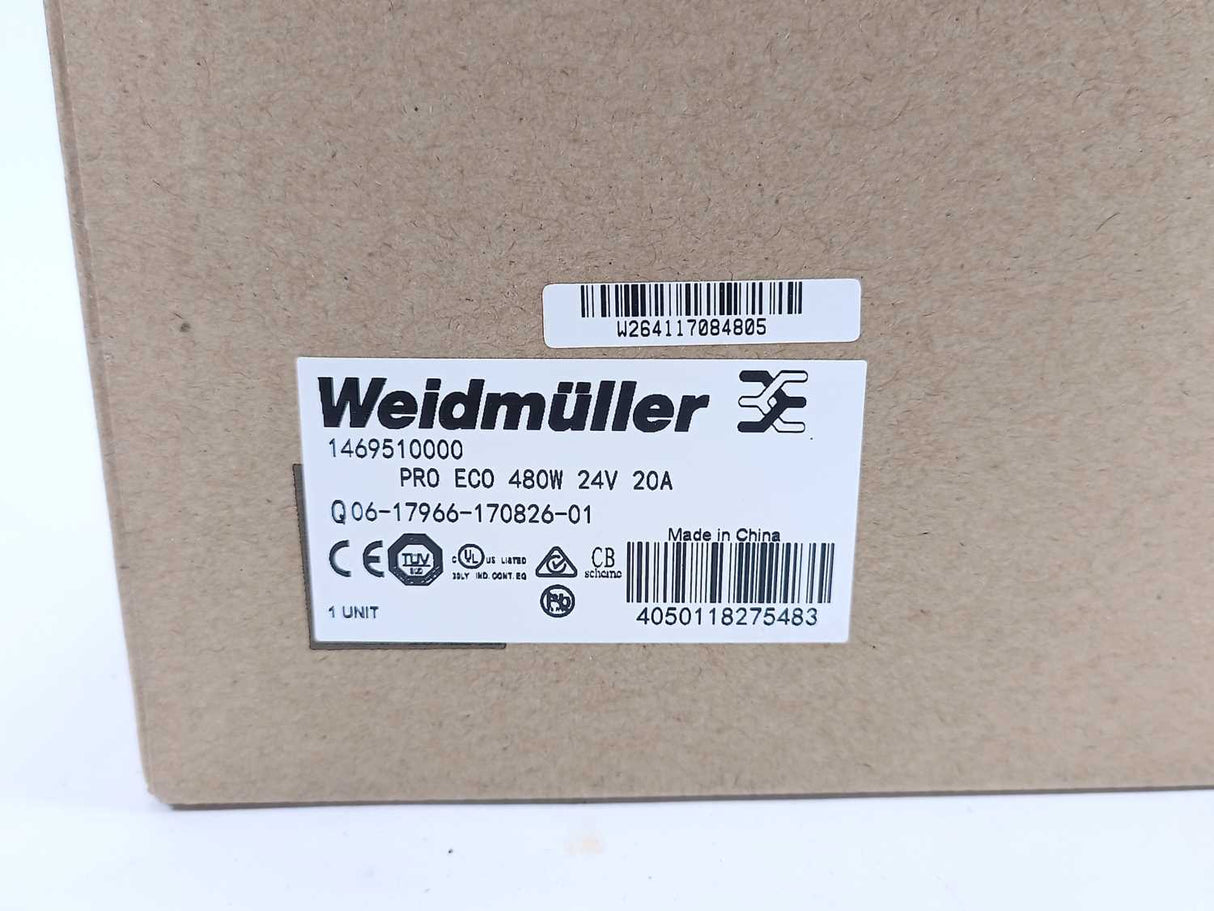 Wiedmüller 1469510000 PRO ECO 480W 24V 20A