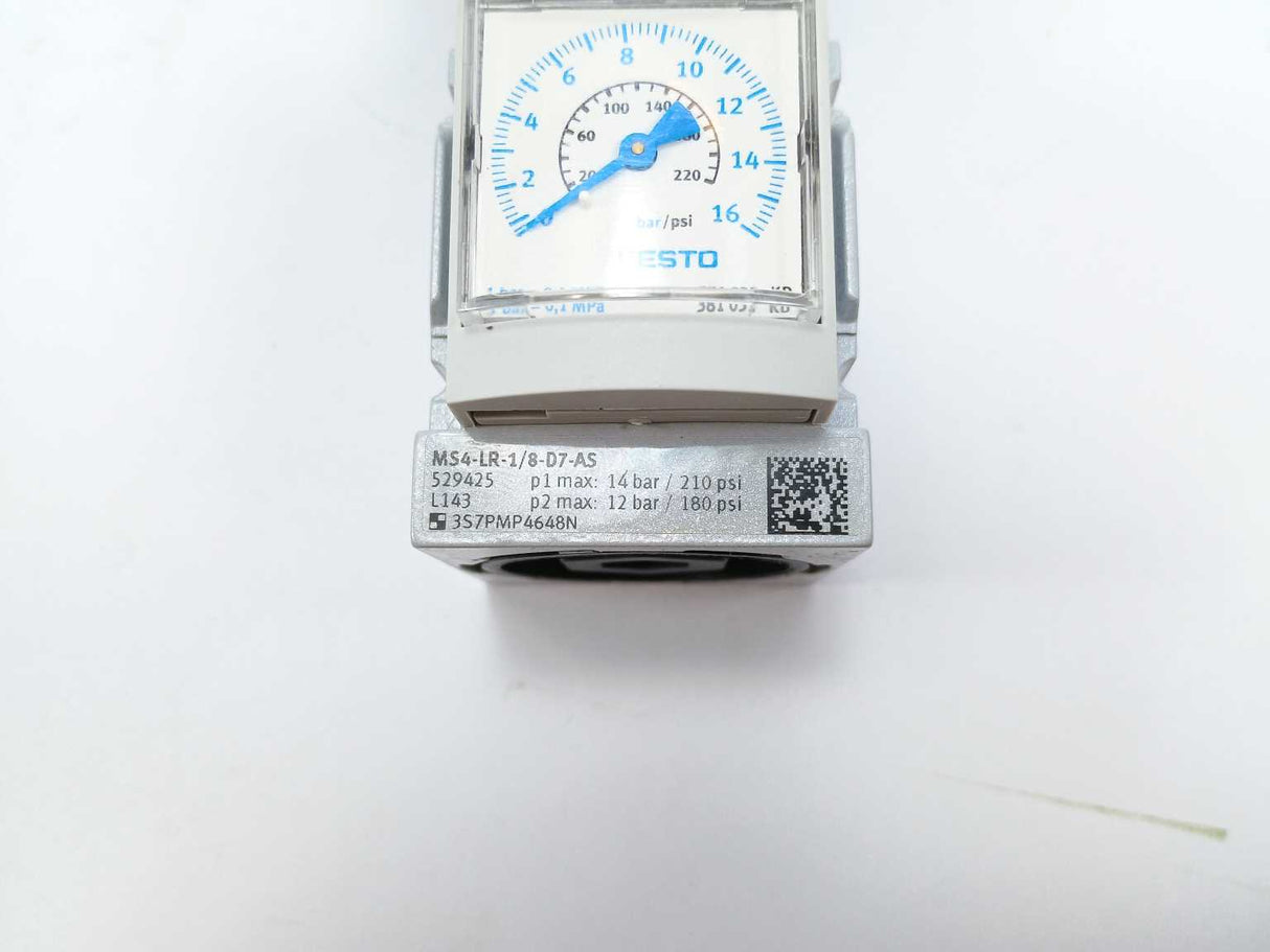 Festo 529425 MS4-LR-1/8-D7-AS Pressure Regulator
