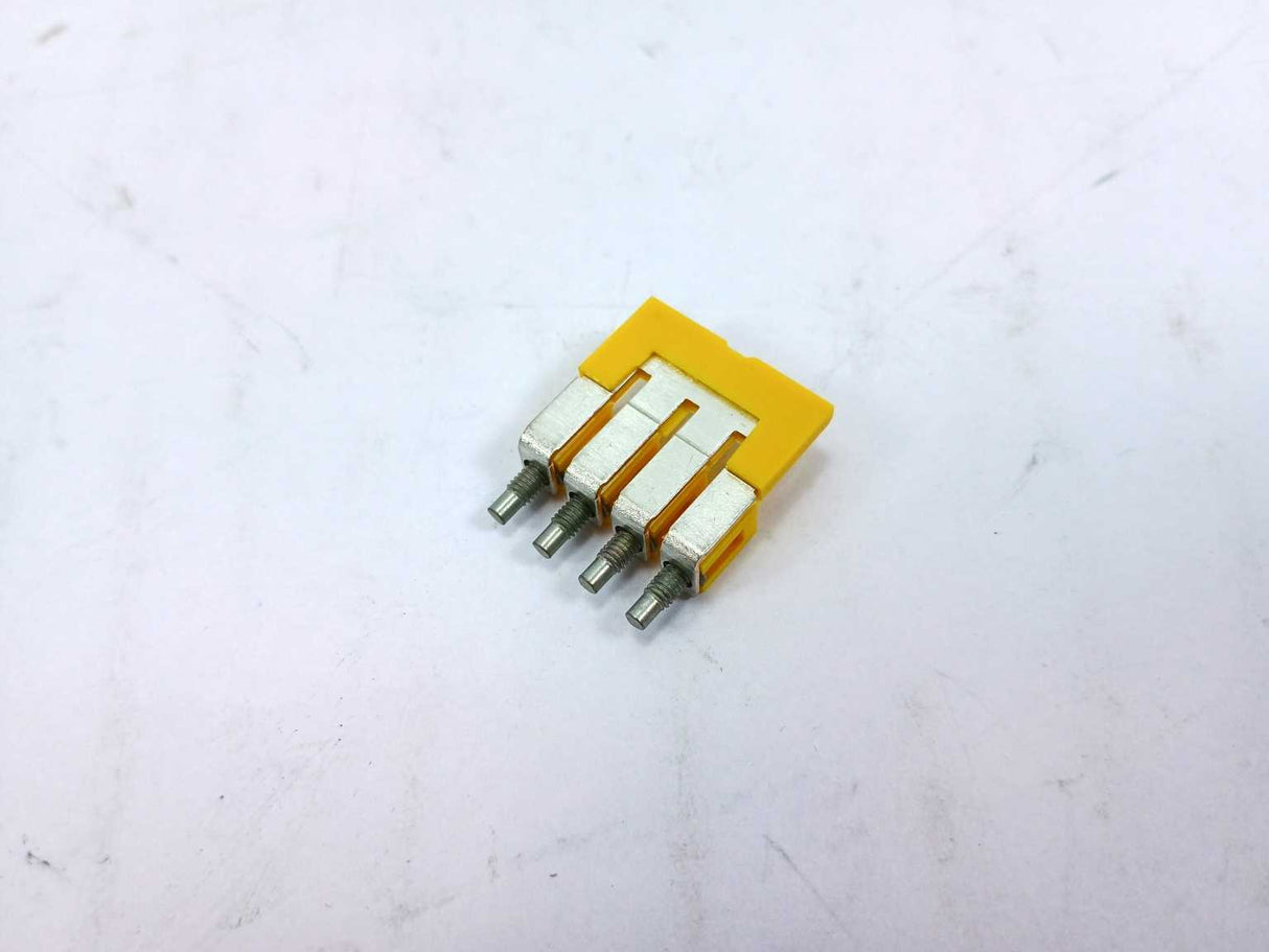 Weidmüller 1053860000 TERMINAL BLOCK JUMPER, 4WAY, (44Pcs)