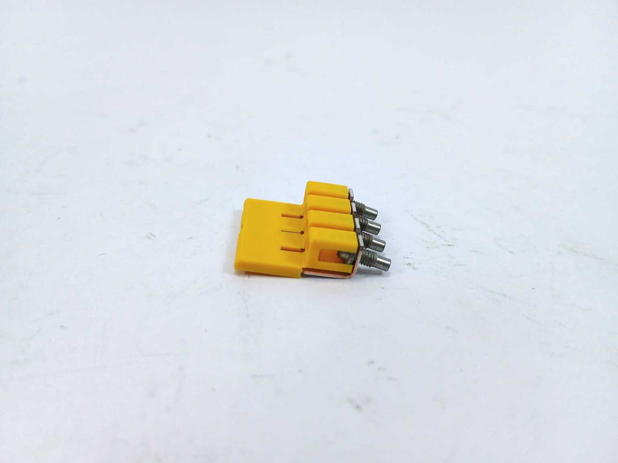 Weidmüller 1053860000 TERMINAL BLOCK JUMPER, 4WAY, (44Pcs)