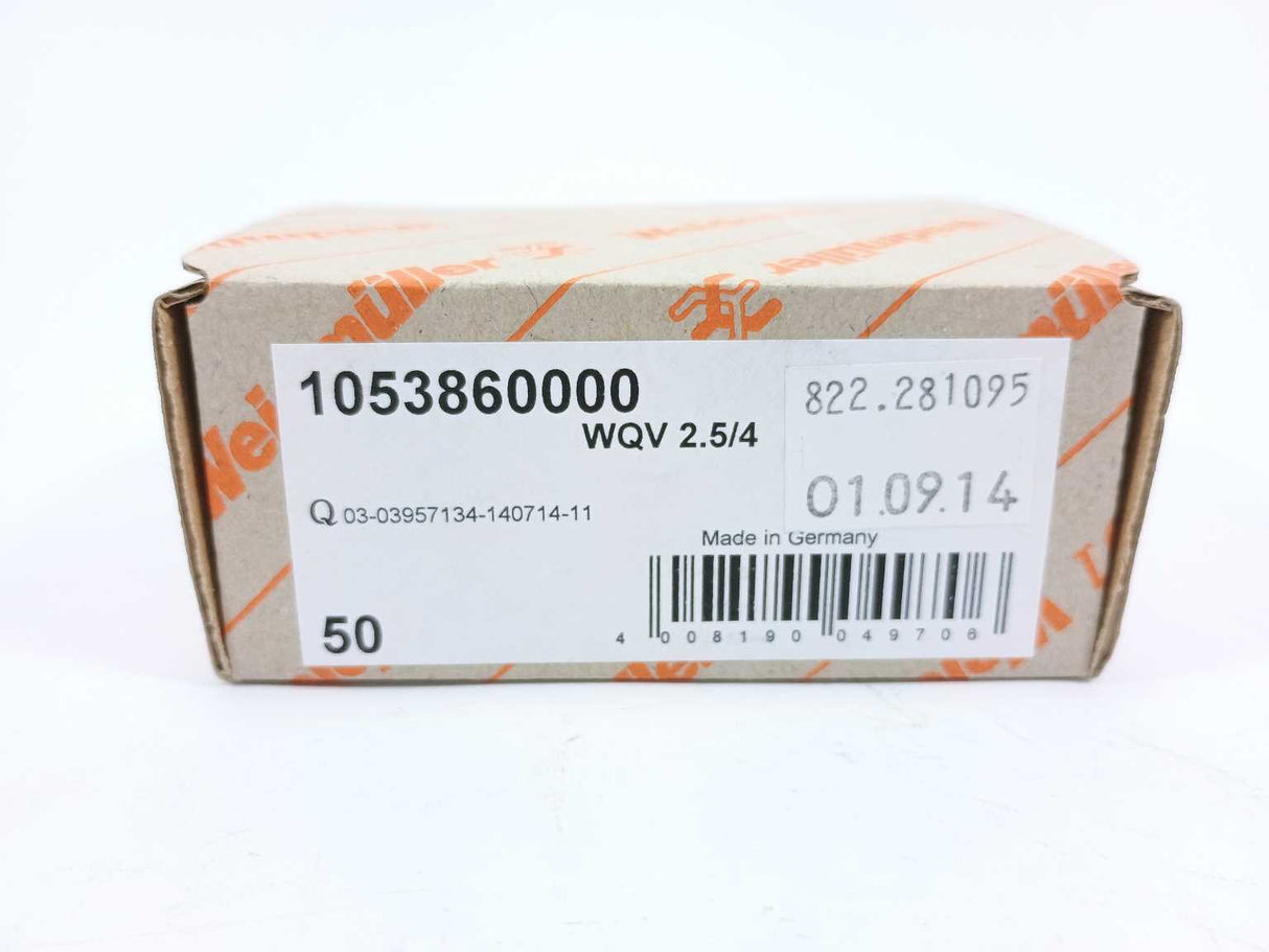 Weidmüller 1053860000 TERMINAL BLOCK JUMPER, 4WAY, (44Pcs)