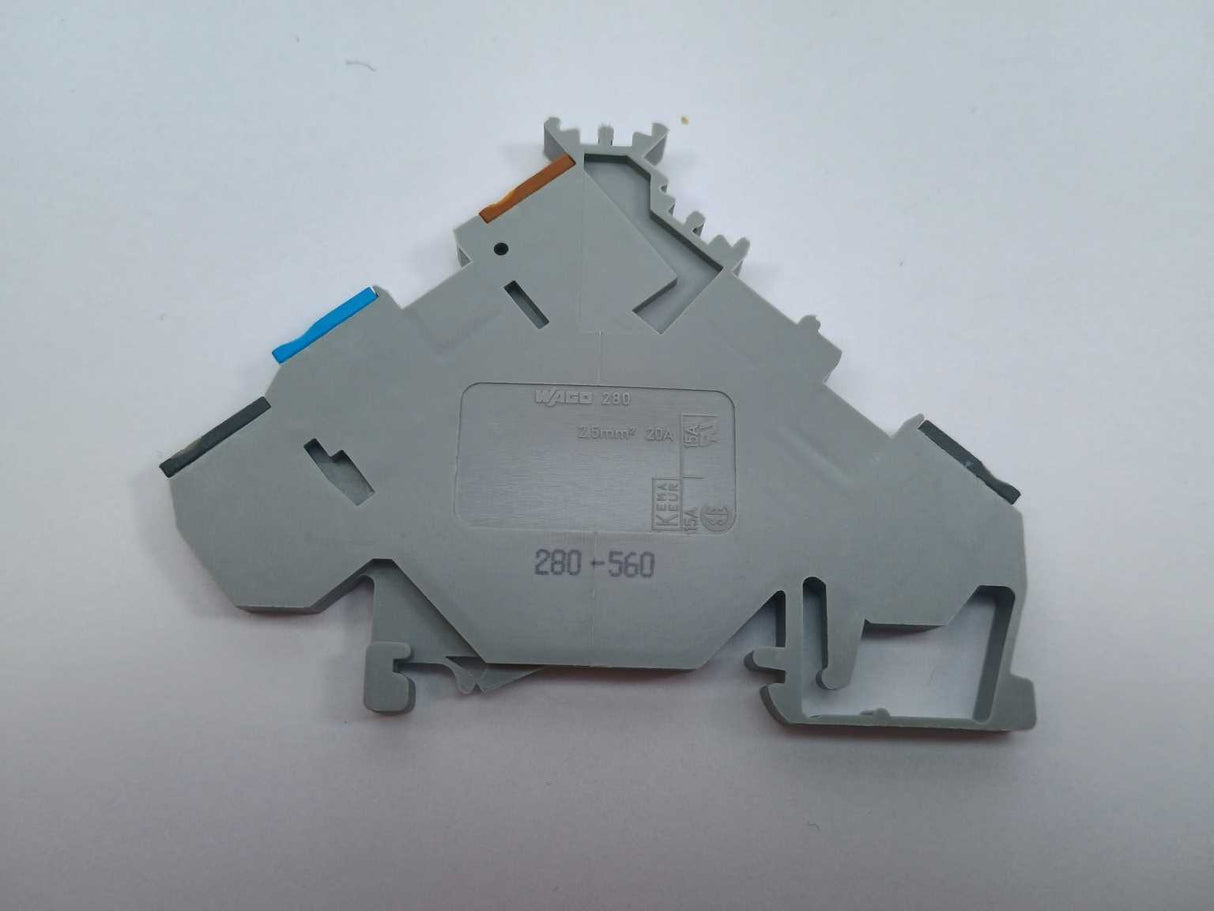 Wago 280-560 Rail Mount Terminal Block 50 Pcs