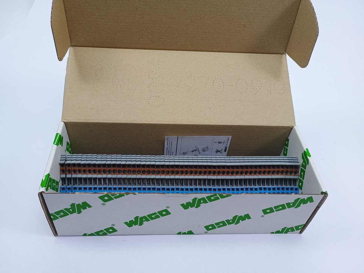 Wago 280-560 Rail Mount Terminal Block 50 Pcs