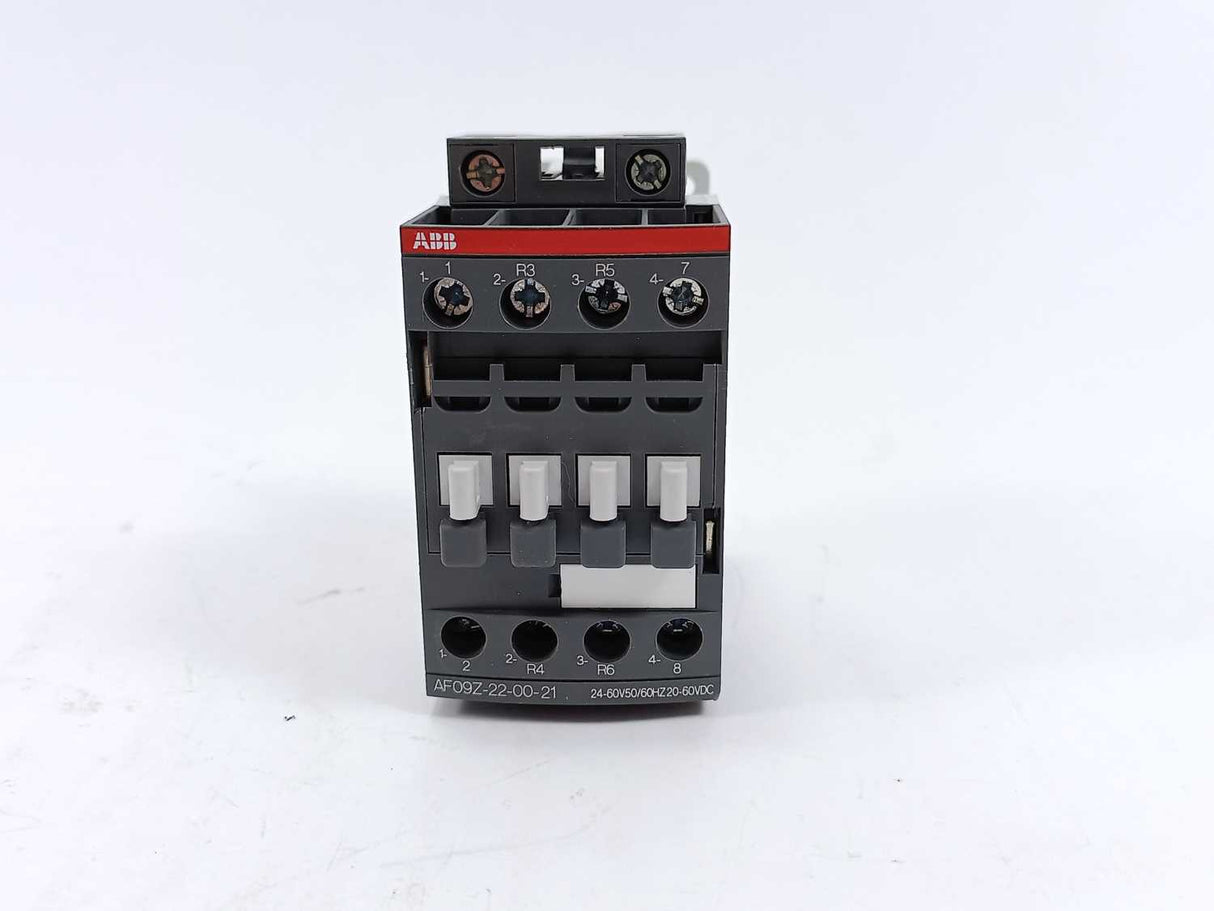 ABB AF09Z-22-00-21 1SBL136501R2100 4 Pole Contactor 20-60 VDC Coil
