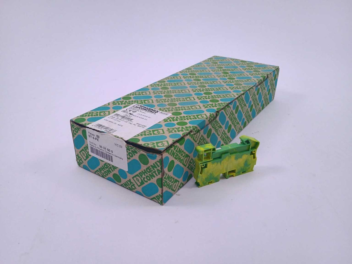 Phoenix Contact 3031500 ST 6-PE TERMINAL BLOCKS 47 Pcs.