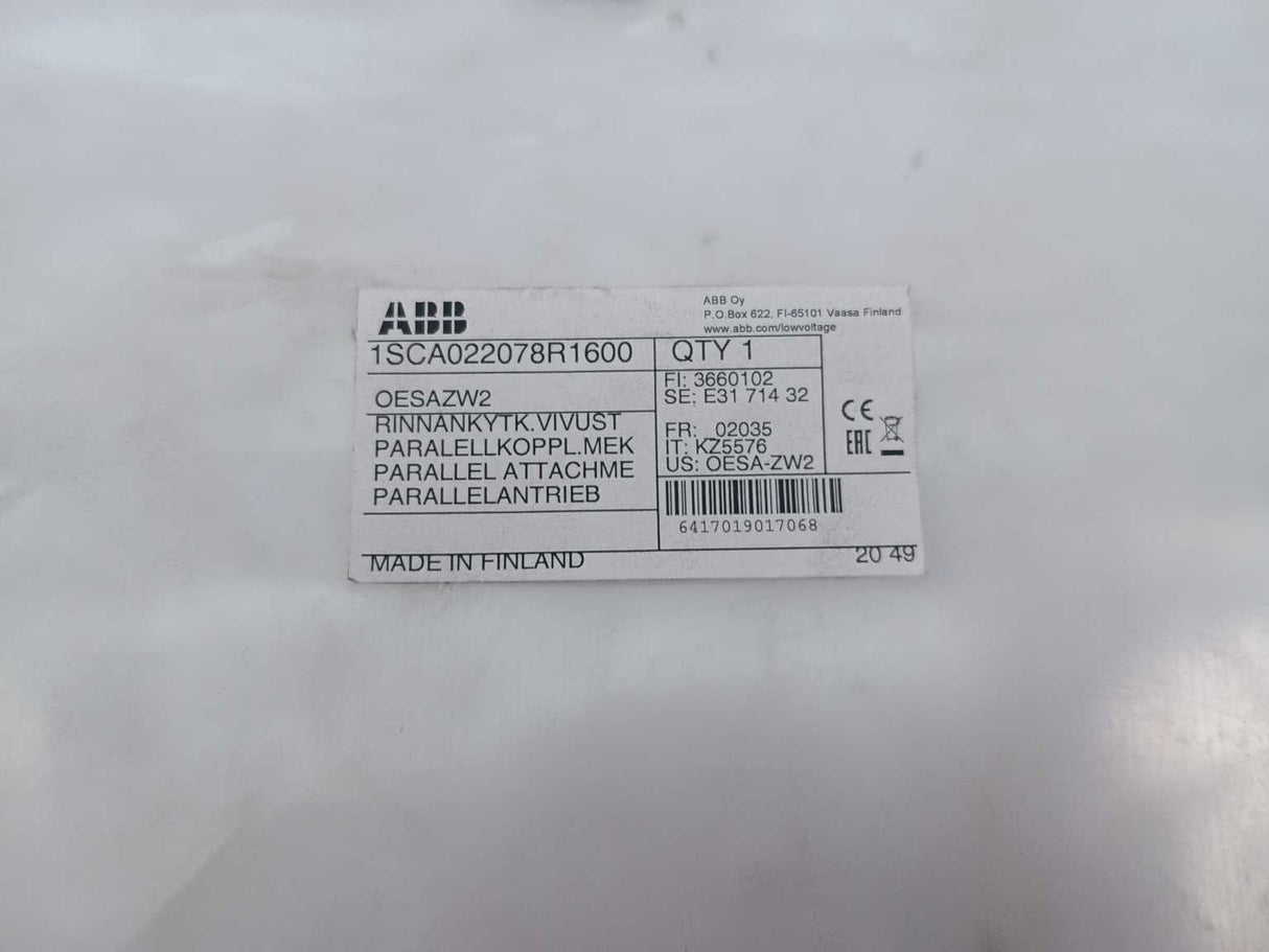 ABB 1SCA022078R1600 OESAZW2 Conversion kit