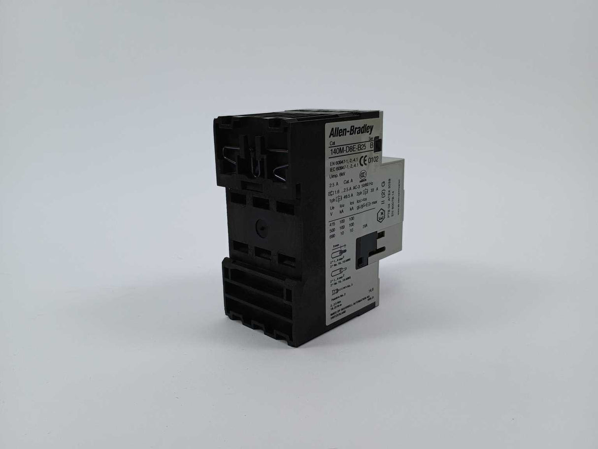AB 140M-D8E-B25 Ser. B Motor Protection Circuit Breaker