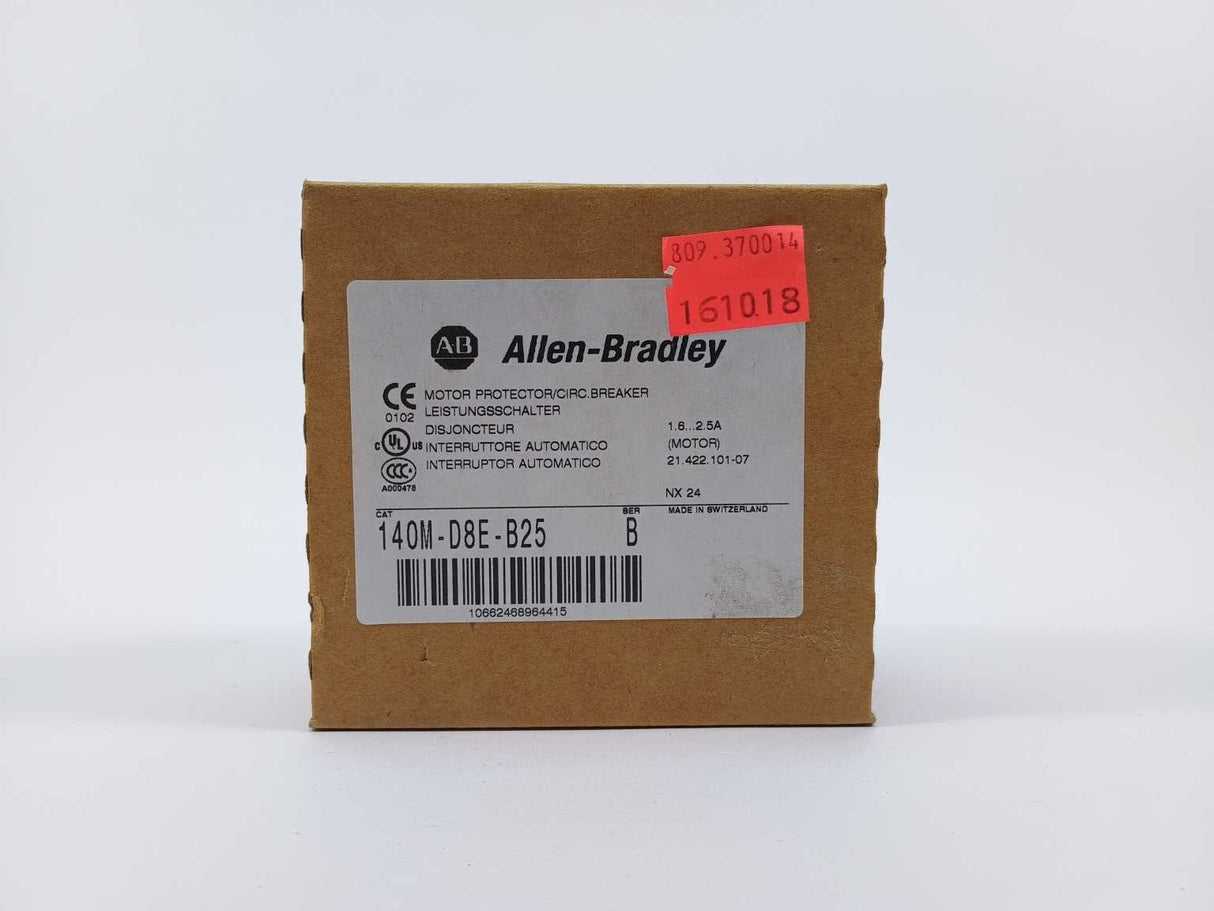 AB 140M-D8E-B25 Ser. B Motor Protection Circuit Breaker