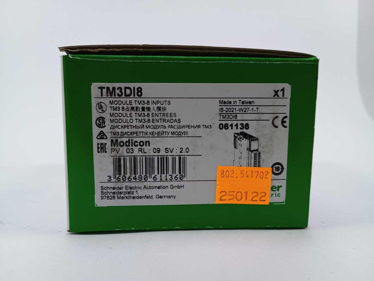 Schneider Electric TM3DI8 Expansion Module