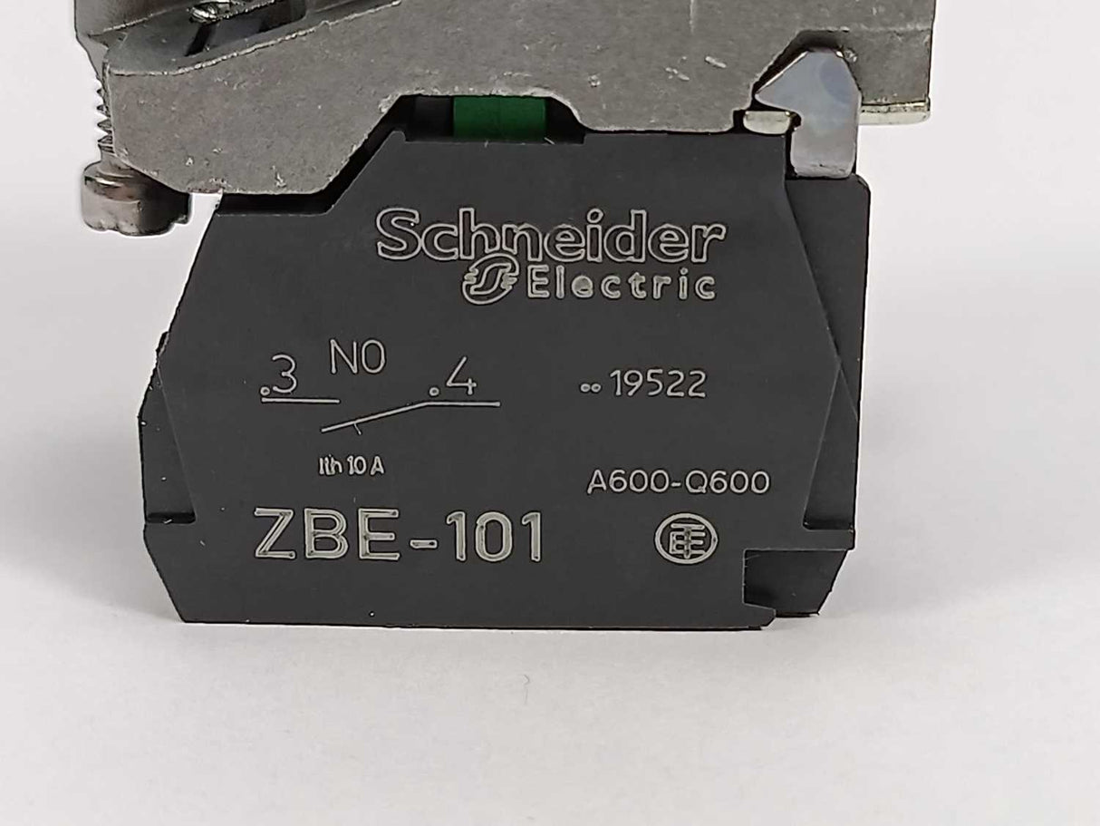 Schneider Electric ZB4BW0M35 Green Light Block