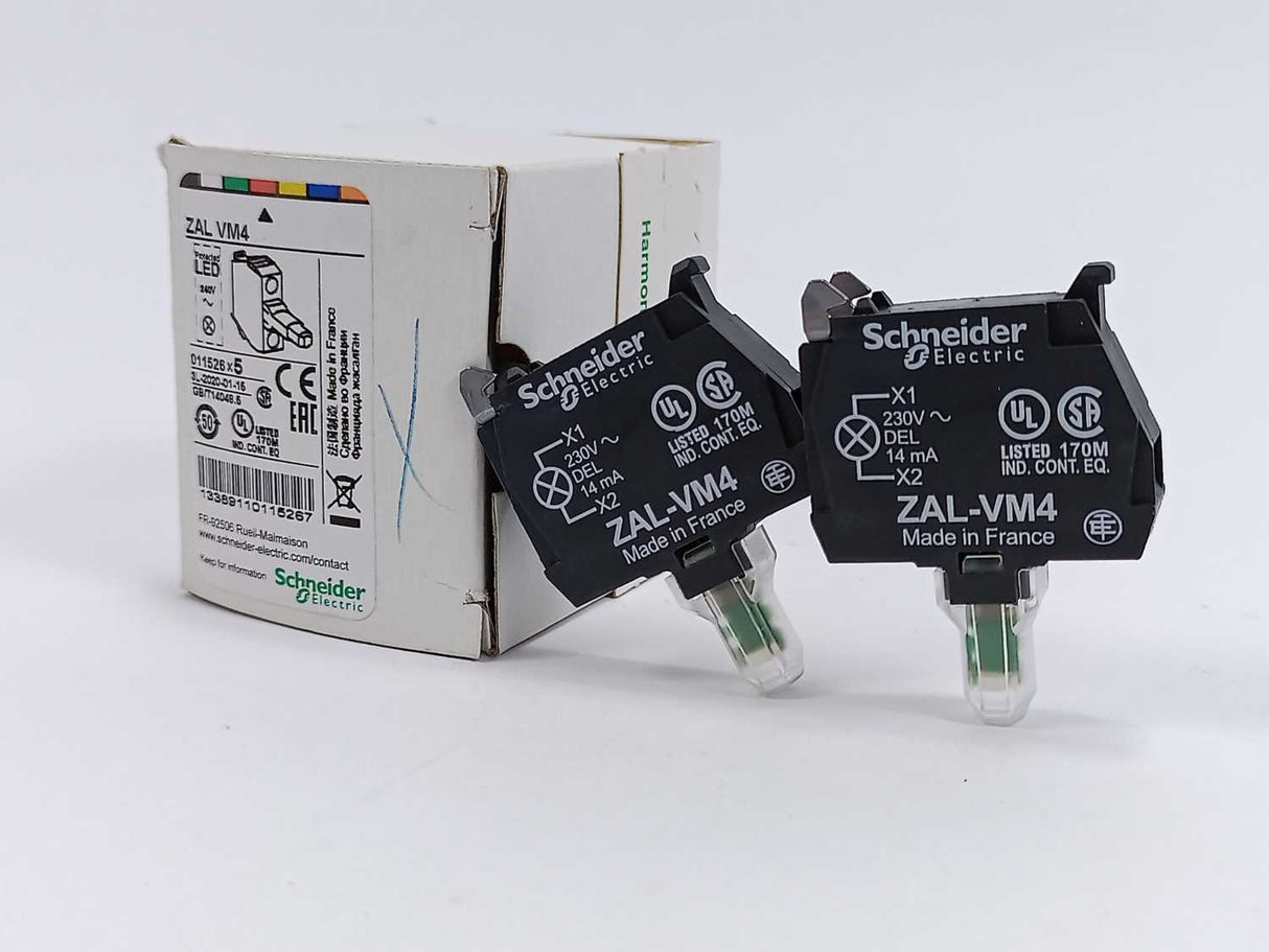 Schneider Electric ZALVM4 Light Block 2 Pcs