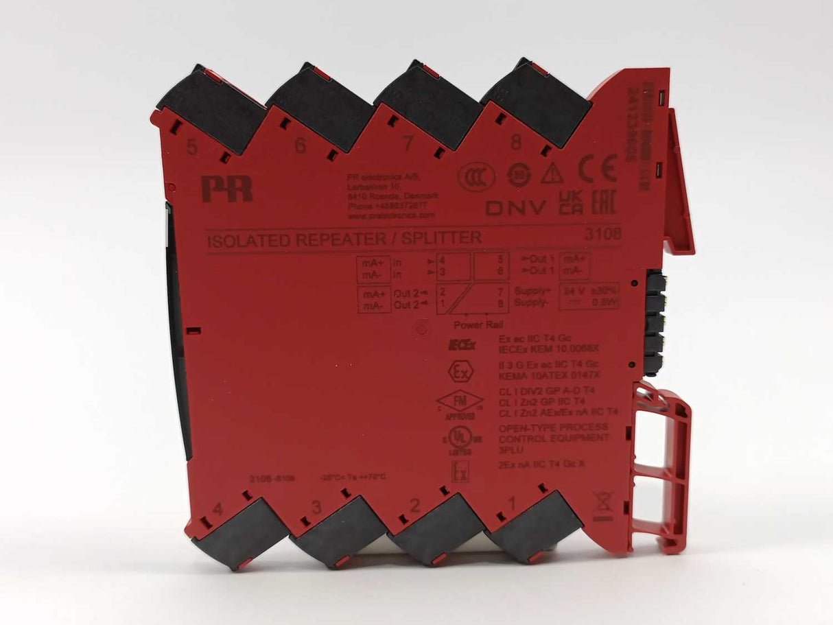PR Electronics 3108 Isolated repeater / splitter