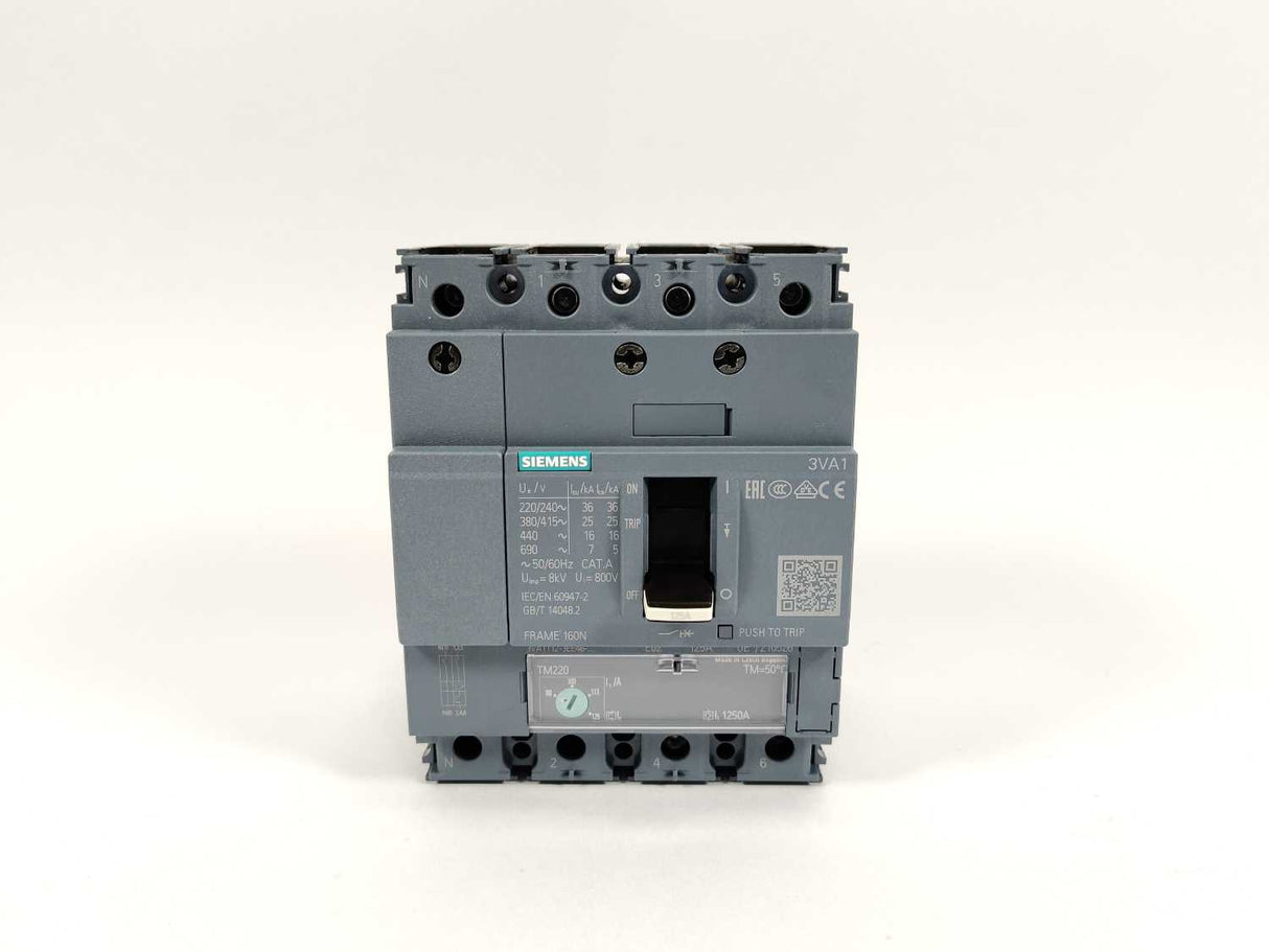 Siemens 3VA1112-3EE46-0AA0 Molded case circuit breaker 3VA1